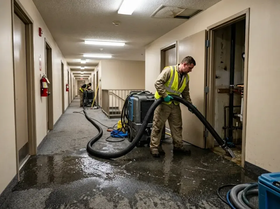 multi-unit-apartment-hallway-f-005 — frequently asked questions, Emergency Burst Pipe Water Extraction & Removal in Battlefi…